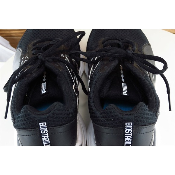 PUMA Women Sz 8 M Black Lace Up Running Mesh Shoe - Picture 6 of 8